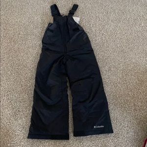 Kids Columbia snow bibs NWT